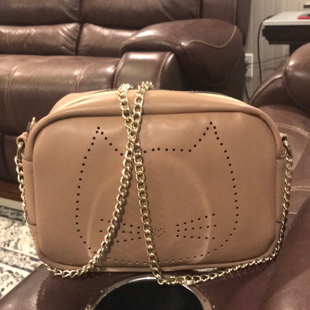 Cat face purse